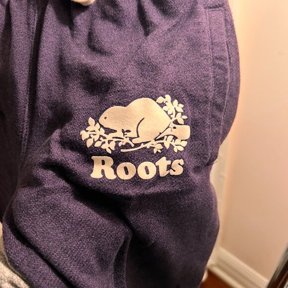 ROOTS Purple Sweatpants - Picture 2 of 4